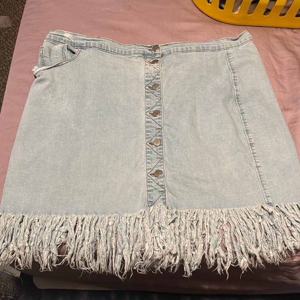 Denim skirt 3XL
